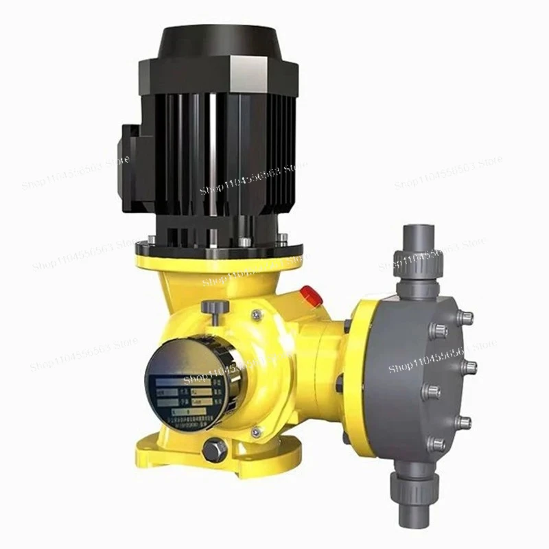 

Mechanical Diaphragm Dosing Metering Pump Anti-Corrosion Acid Alkali Resistance Sewage Treatment Adjustable Electric