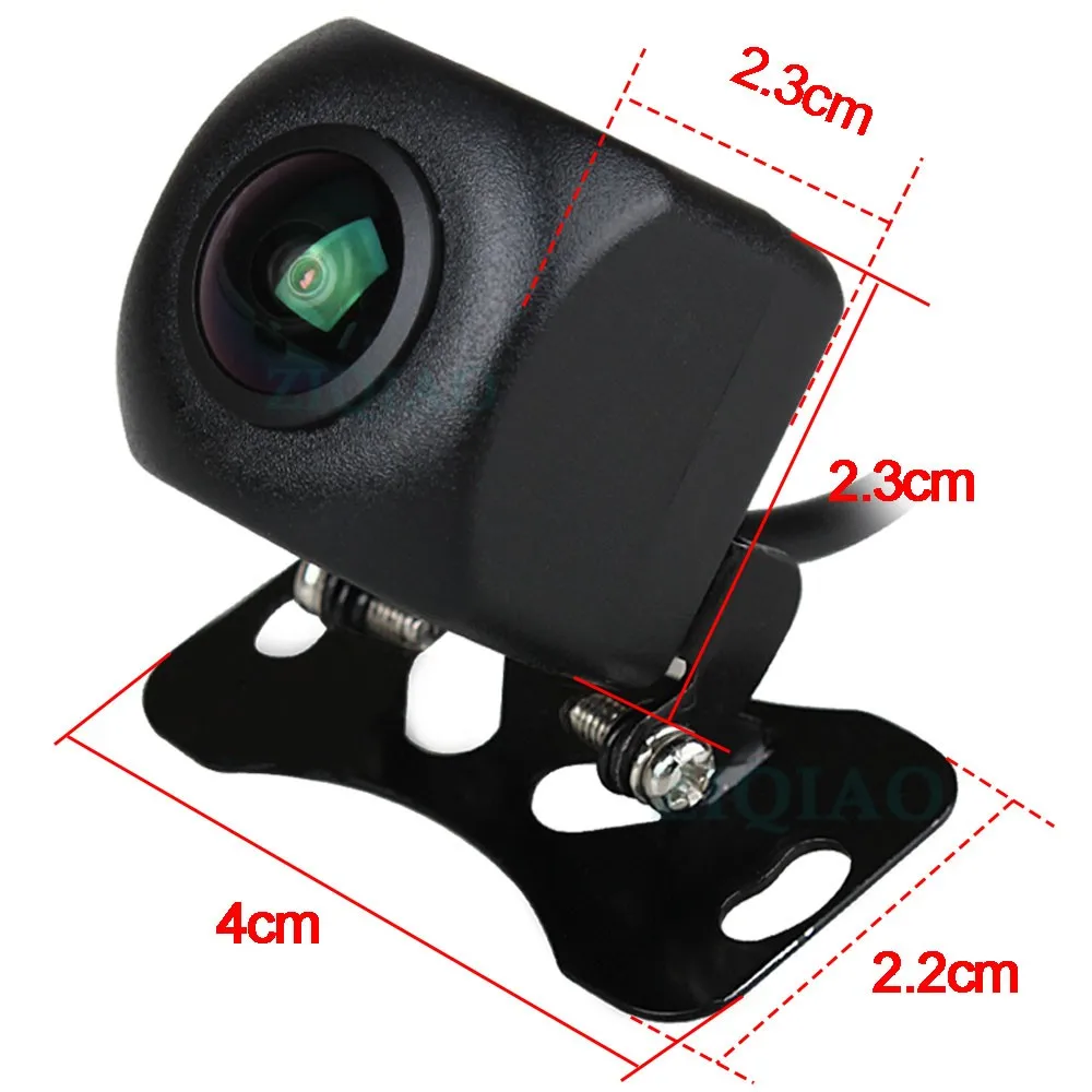 ZIQIAO HD Fisheye Lens Night Vision Universal Car Parking Backup Rear View Camera HS211