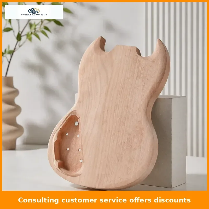 High-grade electric guitar body I9328 mahogany core wood material SG electric guitar body work in progress accessories