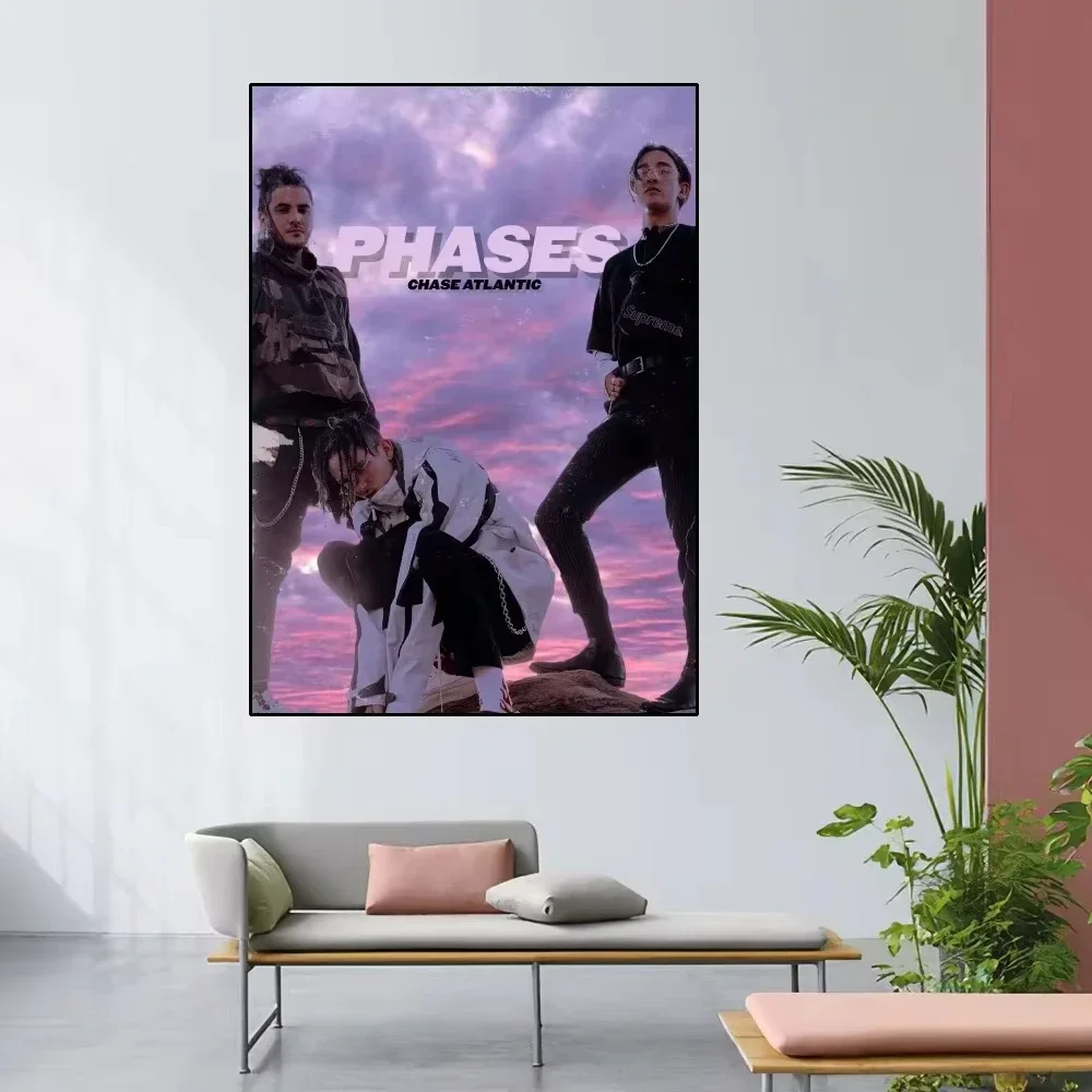 C-Chase A-Atlantic Band Poster Home Room Decor Livingroom Bedroom Aesthetic Art Wall Painting Stickers
