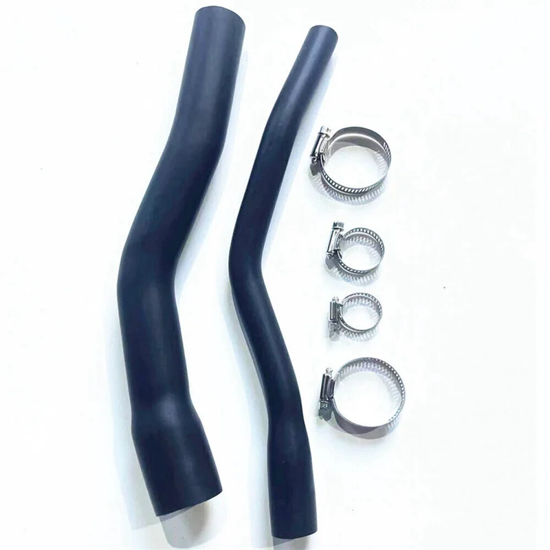 AC34-Fuel Tank Filler Hose With 4 Clamps 52100131AD 52100132AB For 1997-2001 Jeep XJ Cherokee