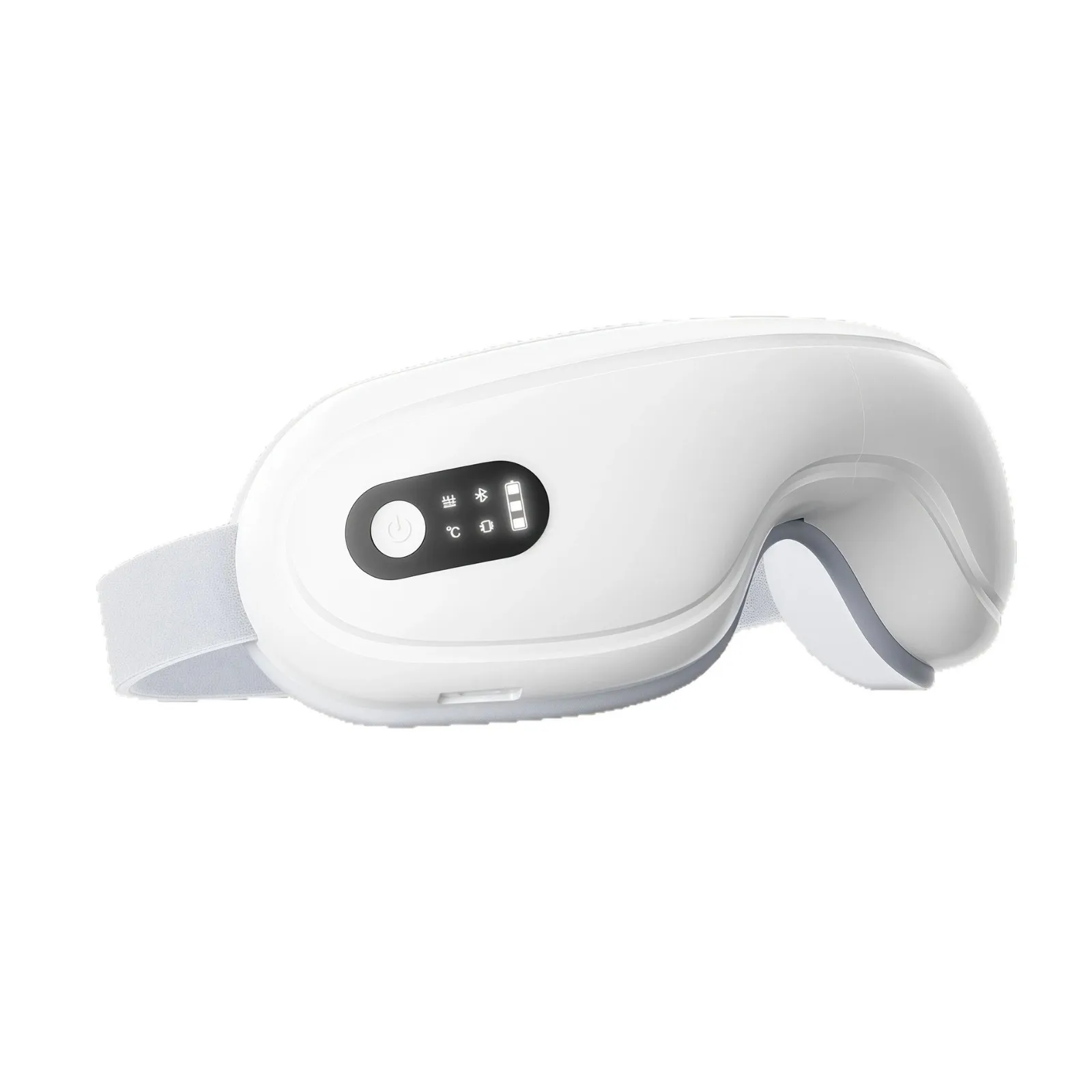 Folding Eye Massager with Hot Compress & Vibration, Portable Home Eye Protection Device, Multi-Language Support