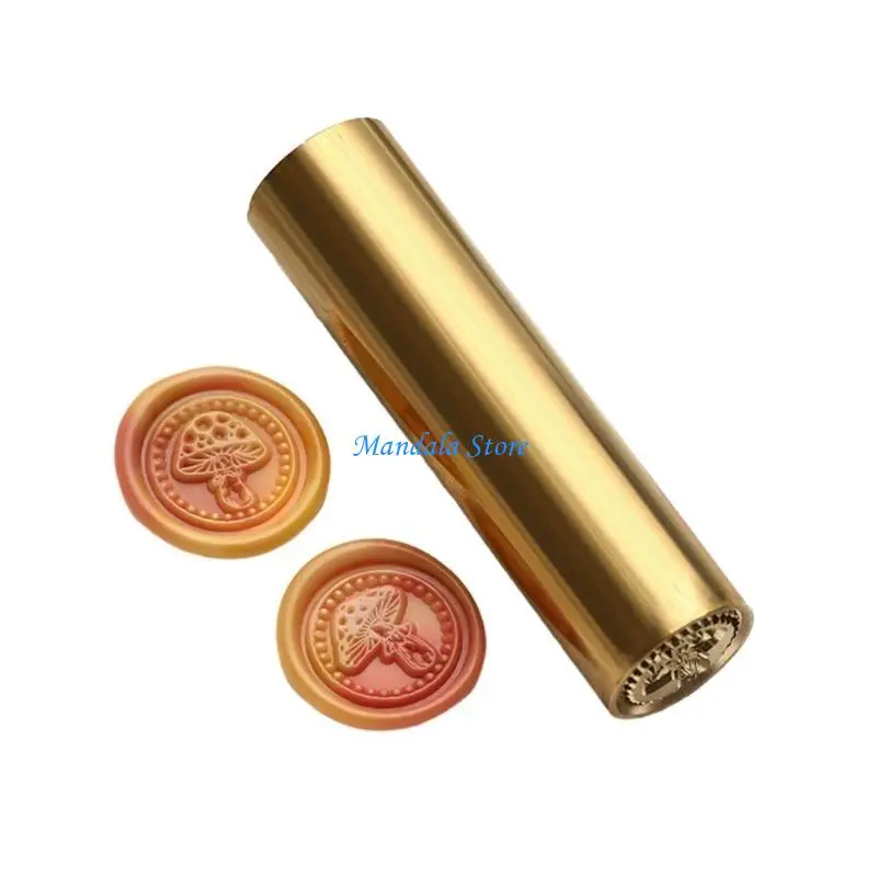 

U2JC Mini Cylinder Wax Seal Stamp Christmas Wax Seal Stamp 11 Exquisite Designs for Sealing Envelope Invitation Scrapbooking