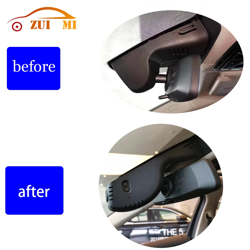 Car Road Record WiFi DVR Driving Video Recorder Dash Camera For BMW X6 Low configuration 2020 Night Vision CCD Waterproof
