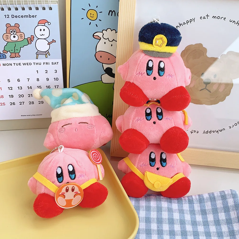 

Kawaii Sanrio Kirby брелок Подвеска мультяшная Женская игрушка сумка Декор мягкий симпатичный брелок Подвеска для ключей для девушек подарки