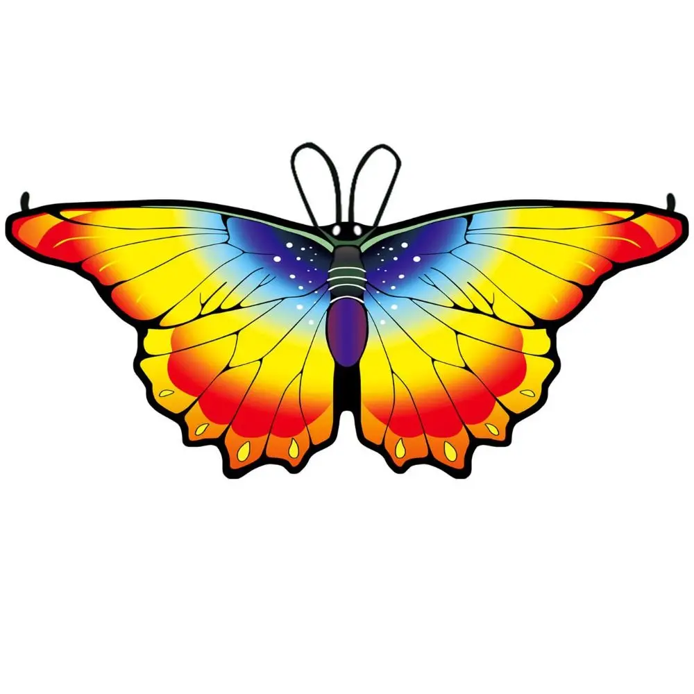 Festival Colorful Butterfly Wings Costume Fancy Dress Cosplay Costume Fairy Shawl DIY Decorations Pixie Cloak Party Accessories