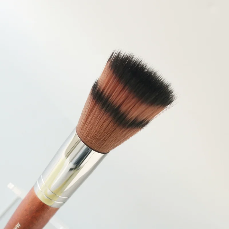 1 piece #122 2 layers Stippling Makeup brush Natural wood Powder contour Blush Make up brushes Professional Sculpting Beauty too