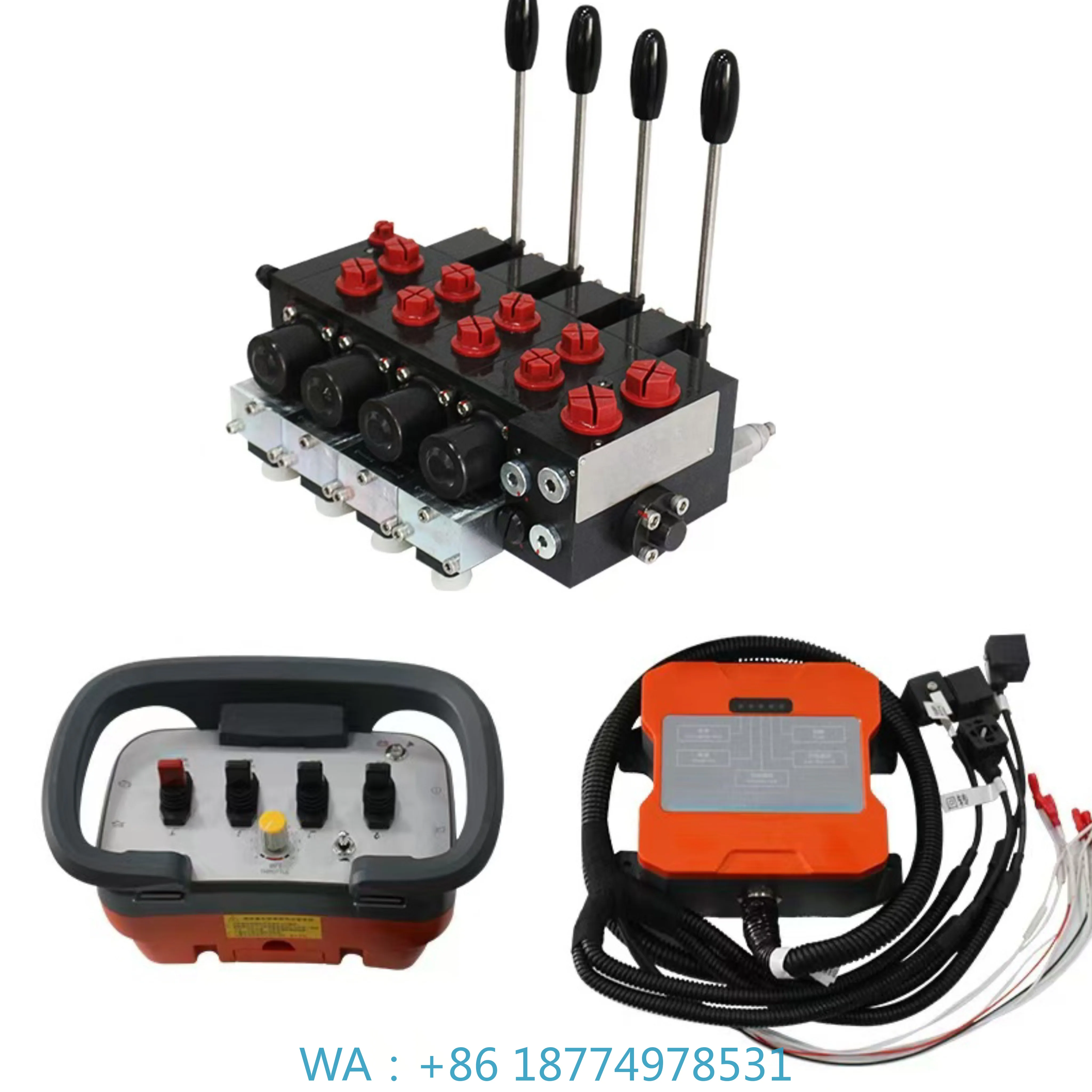 

emote Control for Tower Crane Analogue Smart Remote Control Kits New Design Simple Operation Industrial Hydraulic Proportional R