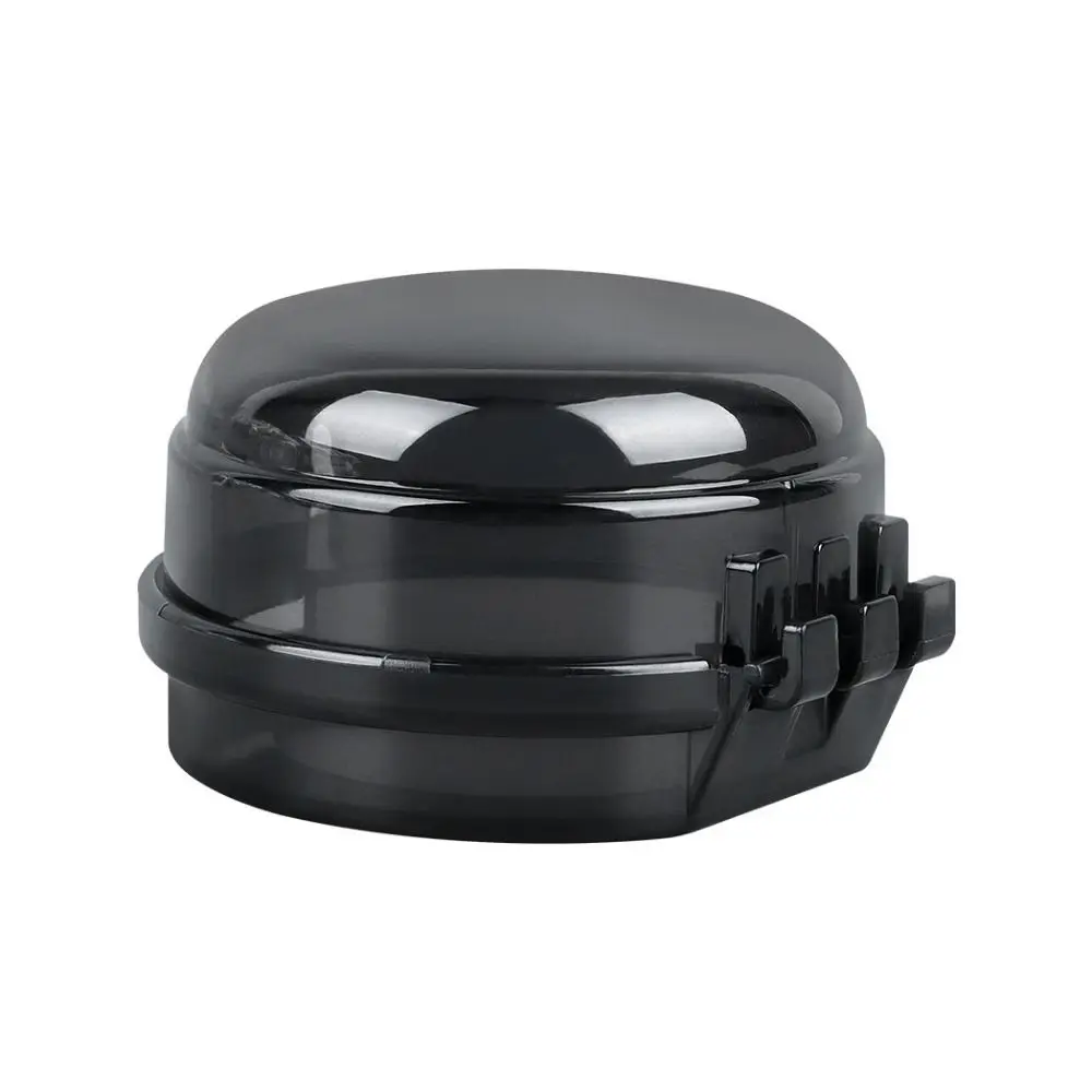 High Temperature Resistance Stove Knob Gas Cover Transparent PC Oven Guard Lock Lid Self-adhesive Gas Stove Knob Covers