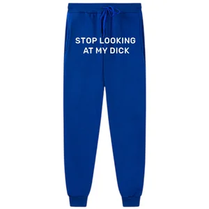 Hip Hop Sweatpants nam và nữ, quần đóng dấu cao, dừng người chạy, nhìn vào liều của tôi, trang phục đường phố, hippie 10 Quần Hippie nam bán hàng chính - 7