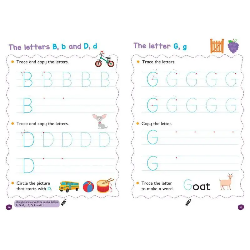 Collins Easy Learning Preschool  Upper Case Letters Ages 35 Wipe Clean Activity Book Collins Harper Collins UK 9780008212919