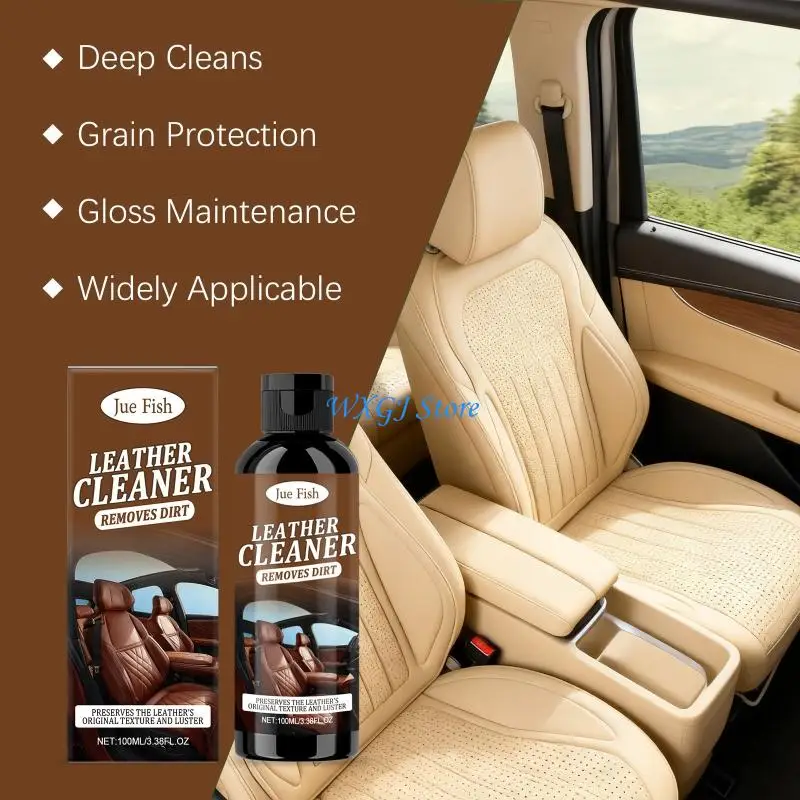 

37JE Car Leather Care Product Conditioning Protecting Formula Longevity Enhancement