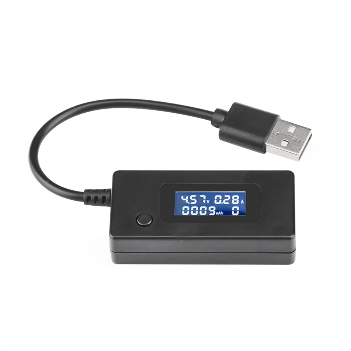 DC 4-30V LCD USB Detector Voltmeter Ammeter Mobile Power Charger Capacity Tester Meter Voltage Current Meter BJAS