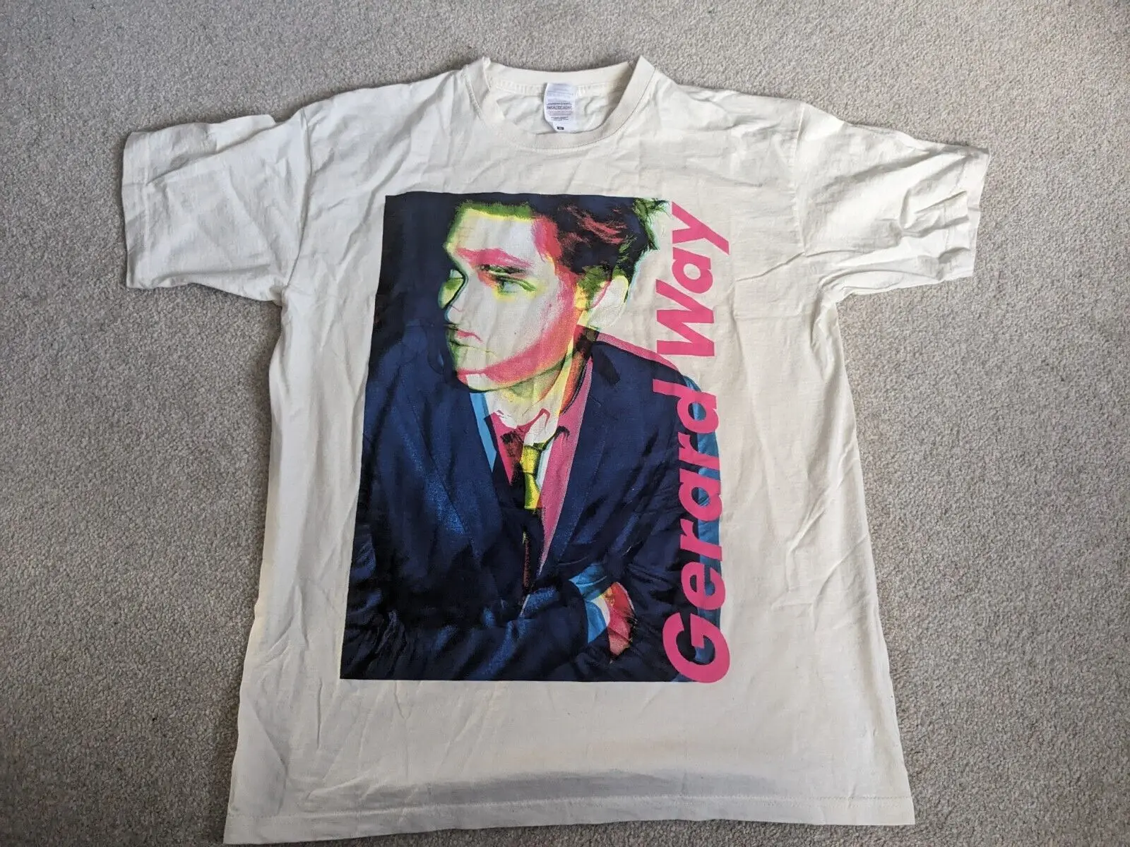 T-shirt Gerard Way My Chemical Romance MCR, manches longues ou courtes, Hesitant Alien Sz Medium