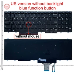 US/RU/SP/LA New Keyboard For Dell PRECISION 7530 7540 5540 P74F 15-7530 M7530 E7530 7730 7740 Backlight