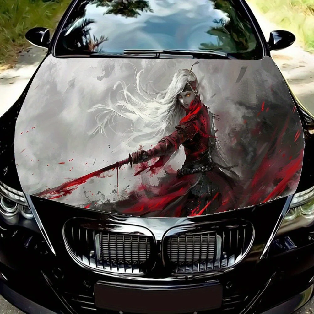 

Прохладная беловолосная ведьма. Удивительно. Специальные виниловые обертки для автомобиля, наклейка на капот двигателя, устойчивая к брызгам, легко снимается, прочная пе