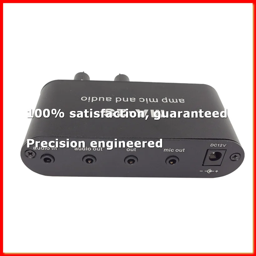 Mix Audio Music - 3.5mm Condenser Microphone Amplifier Headphone Amplifier