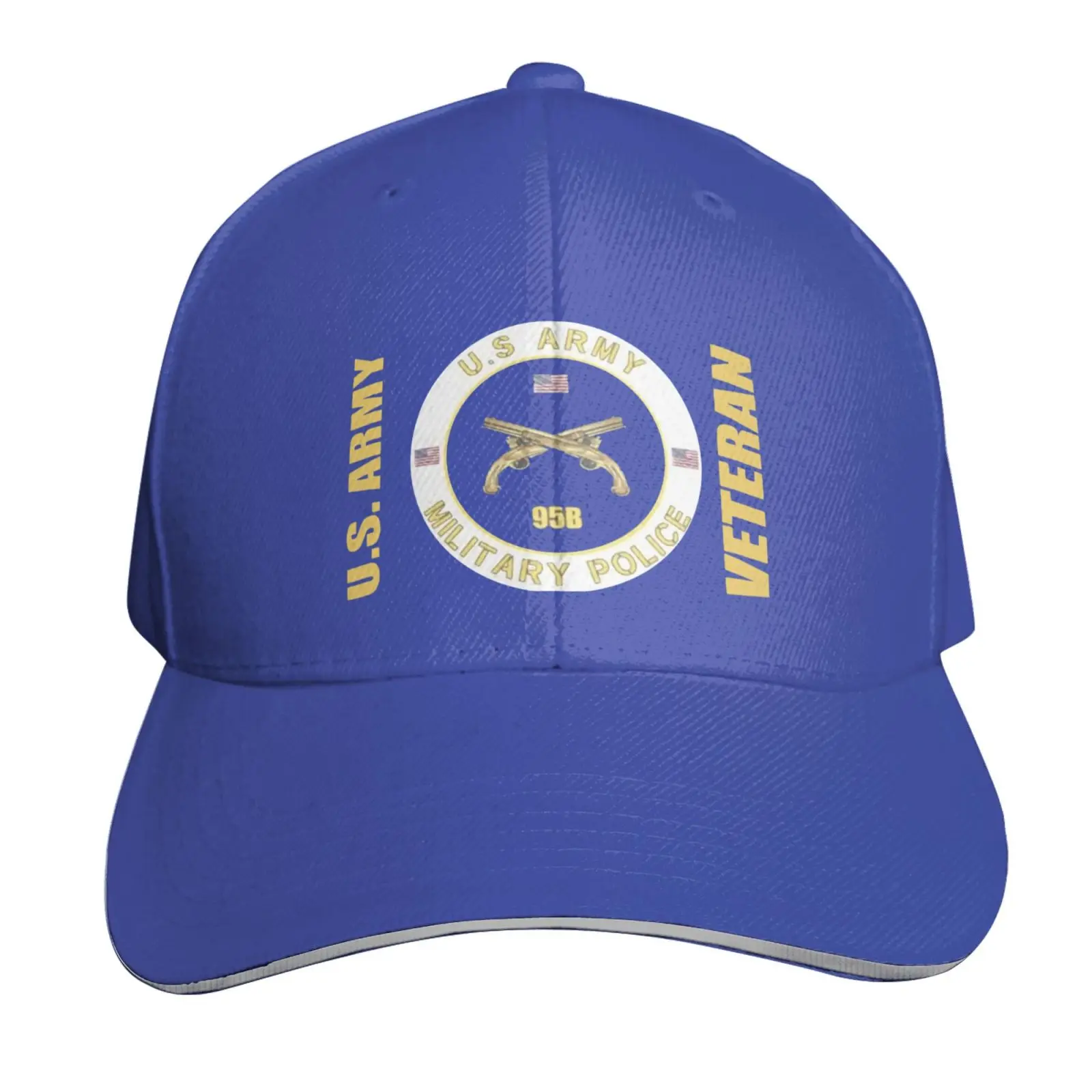 帽子 U.S ARMY HAT Size/L Us Army Mos 95b Military Police Premium Adjustable Baseball Cap
