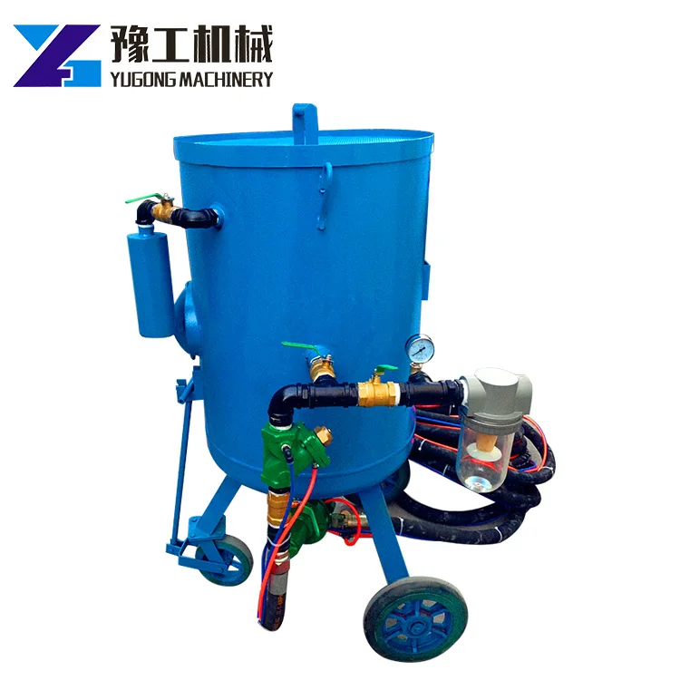 Sandblasting Machine Efficient Sand Blaster Handheld Sandblasting Tool for Surface Cleaning Derusting Polishing