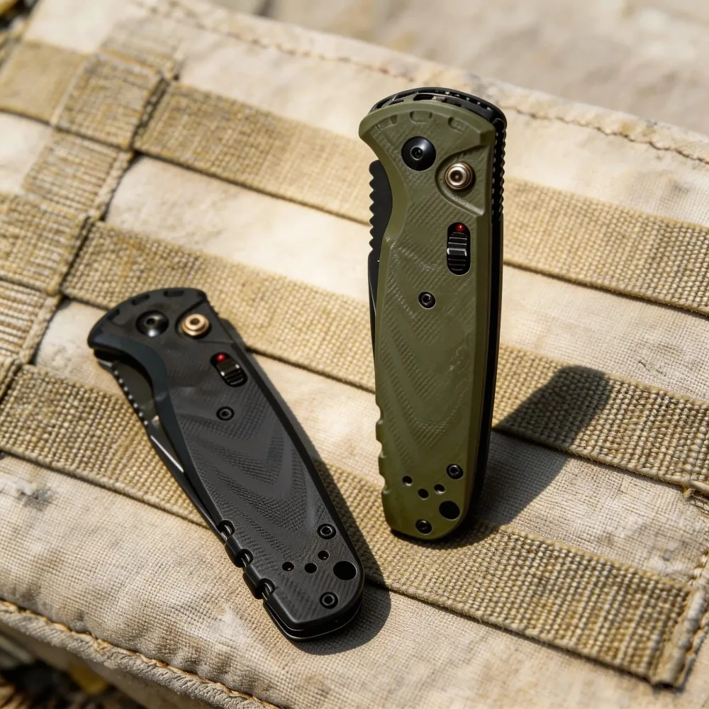 BM4300 Advanced Pocket Folding EDC Tool, Made of Durable D2 Steel and G10 Handle; Smooth Feel, Suitable for Daily Carrying; Reliable Outdoor Equipment, Suitable for Hiking, Camping, Traveling, Fishing, A Great Gift Choice for Men - view 4