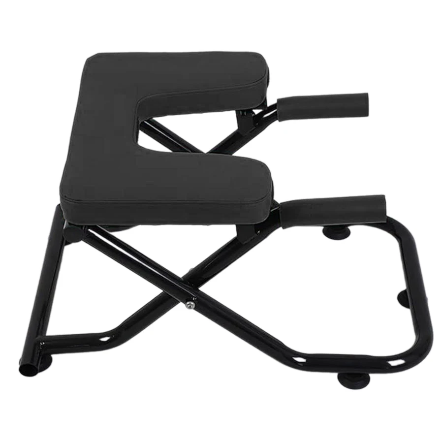 

Adjustable Metal Yoga Headstand Bench Inversion Chair For Shoulderstand Balance Training Core Strength Building For Home Workout