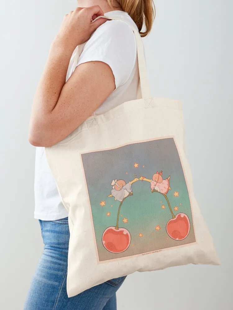 

Two Lovers Reaching Out Tote Bag Gift bags tote bag custom hand bag ladies shopper woman
