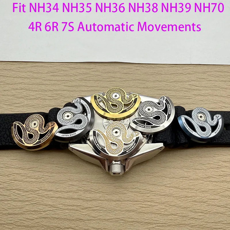 

NH34 NH35 Multi-Style Automatic Hammer Rotor Fit NH35 NH36 4R35 7S26 7002 Movement Pendulum Weight Watch Mechanical Repair Parts