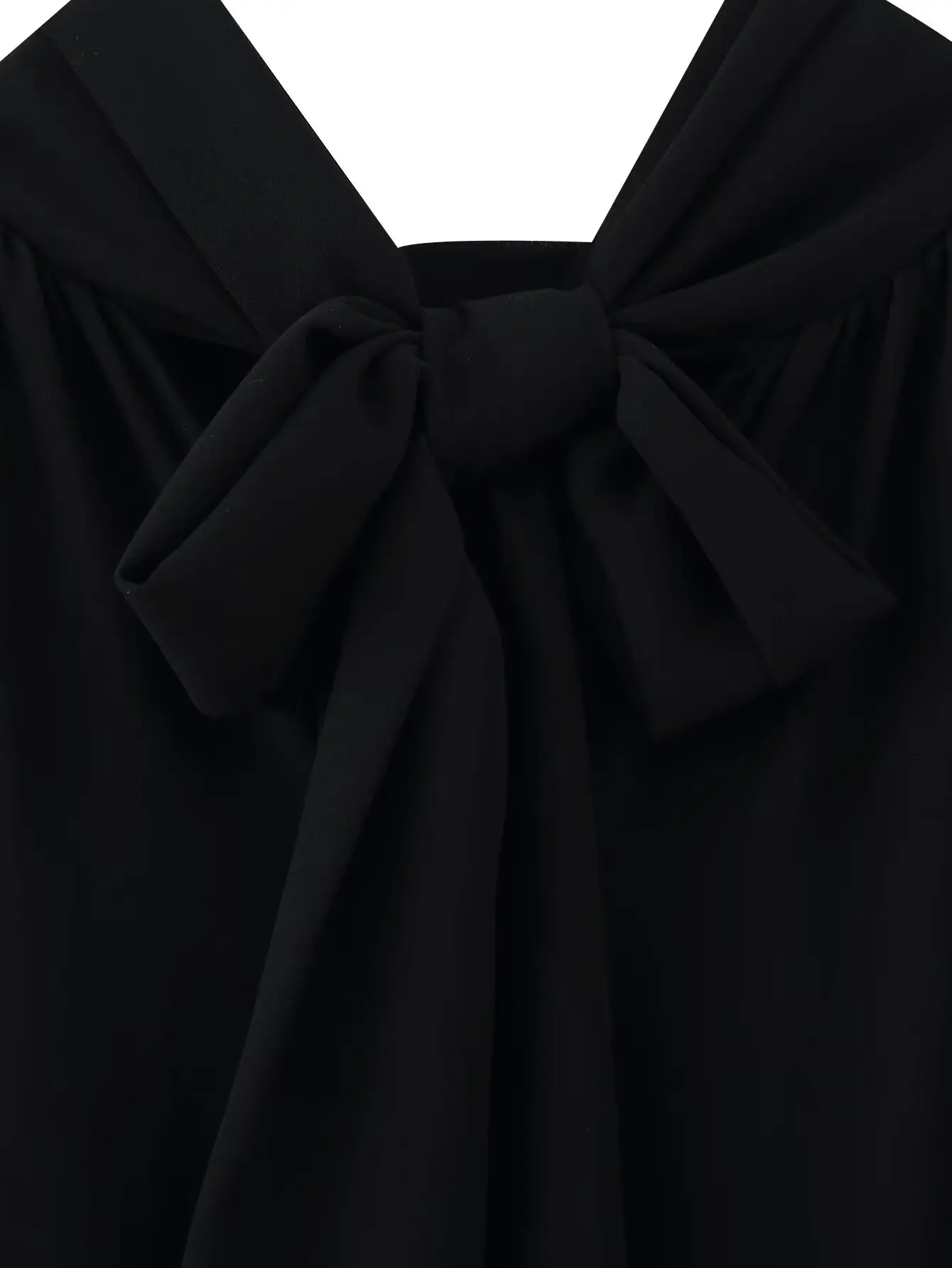 2025 Summer Women's Vintage Translucent Black Flare Sleeve Ruffles Tierred Shirts Lady Elegant Chiffon High Neck Layered Blouses