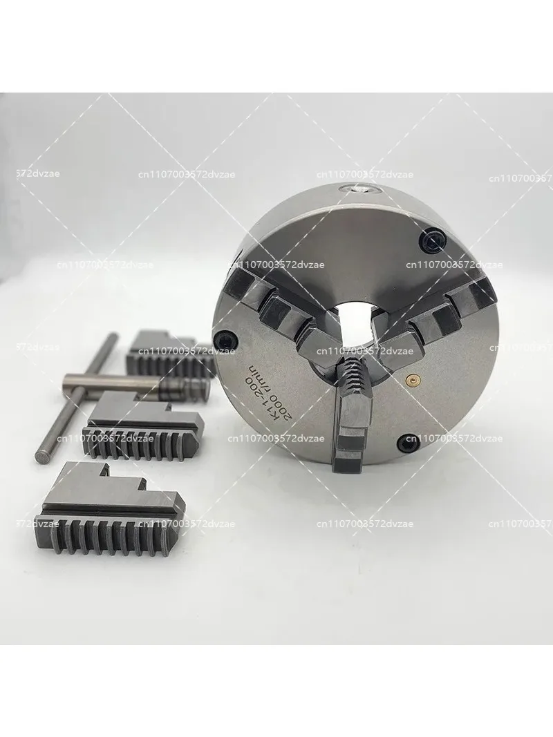 Lathe Chuck 200mm Front Mount Metal 8 Inch 3 Jaw Lathe Chuck K11-200