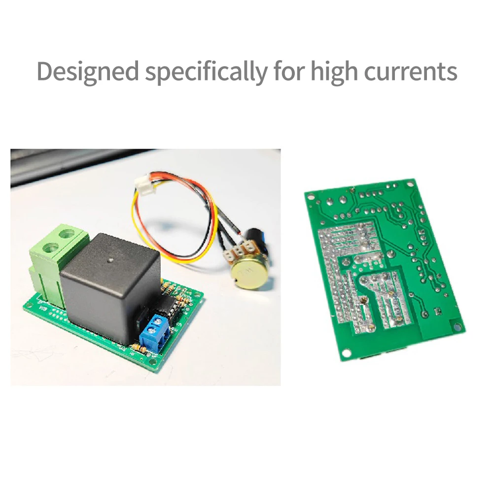 DC 12V 24V Timer Modul Einstellbarer Timer Verzögerung Ausschalten Modul Timing Relais Schalter 0-10sec 0-5min mit Potentiometer – Detail 5