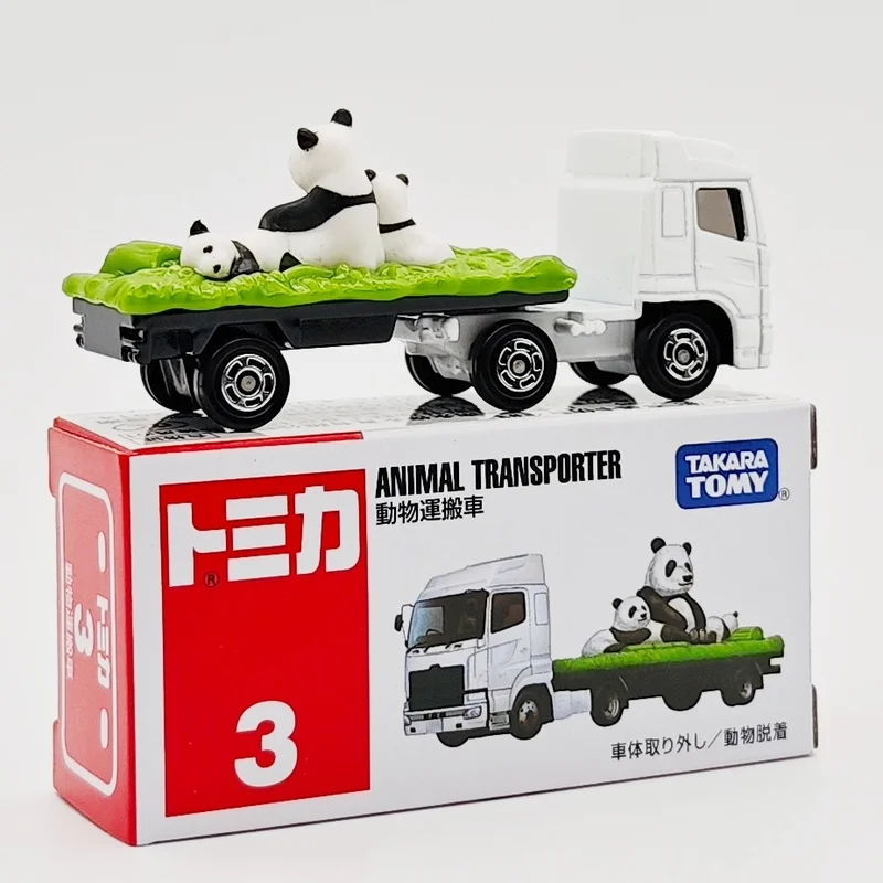 Takara Tomy Tomica Legering Auto Hamburger Panda Truck Verzamel Ornament Auto Legering Speelgoed Motorvoertuig Diecast Metaal Model Voor Kid