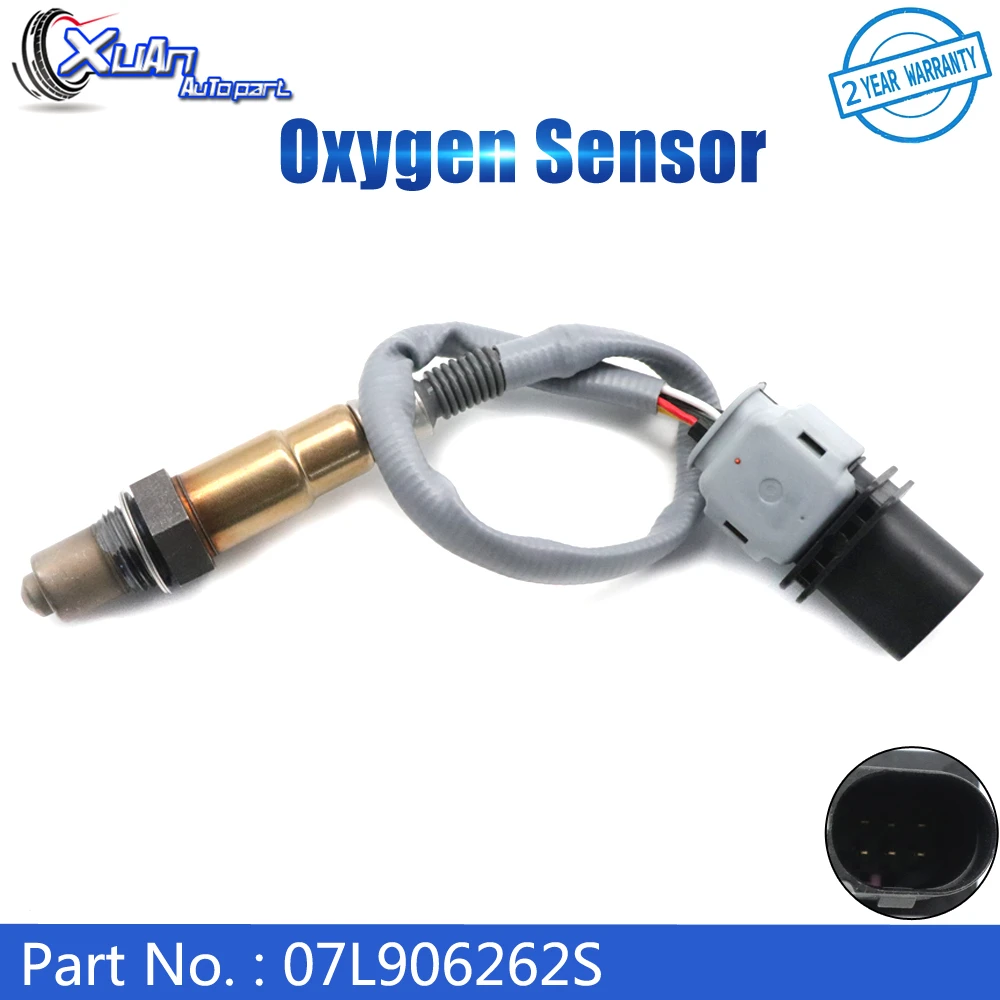 XUAN Front Air Fuel Ratio Lambda O2 Oxygen Sensor 07L906262S for Audi A3 A4 A5 A6 A8 Q5 Q7 Quattro Volkswagen Passat Porsche