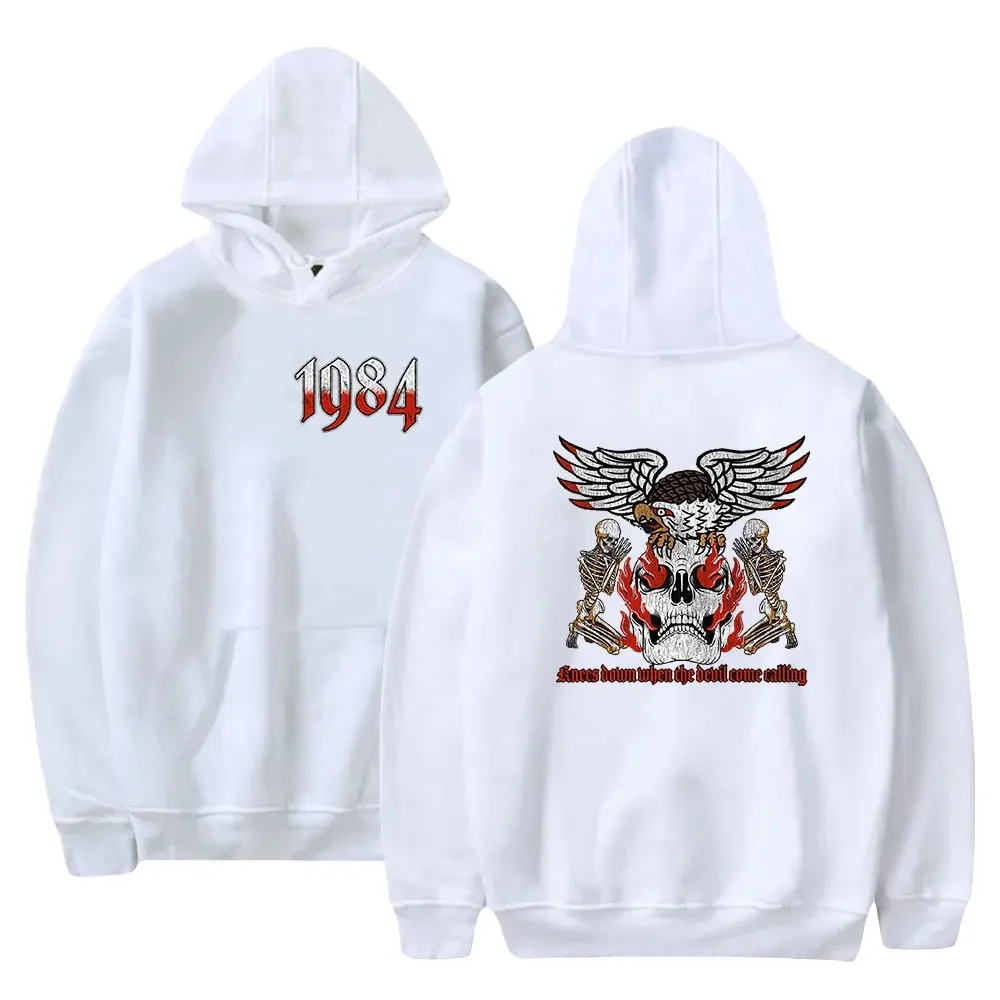 Jelly Roll Eagle Merchandise Unisex Sweatshirt Met Capuchon Met Lange Mouwen, Casual Damesstijl, Hiphopkleding, 1984