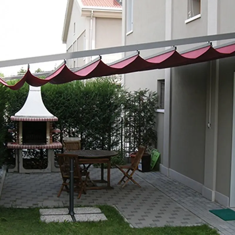 

Canopy curtain Folding canopy Electric roller curtain Track curtain Outdoor gazebo Balcony Terrace Shade Outdoor