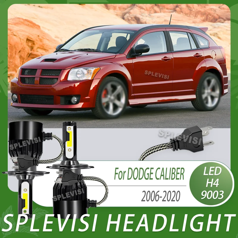 

LED Headlight Hi Lo Beam Quick response Easy Fit For DODGE CALIBER 2006 2007 2008 2009 2010 2011 2012 2013 2014 2015 2016 -2020