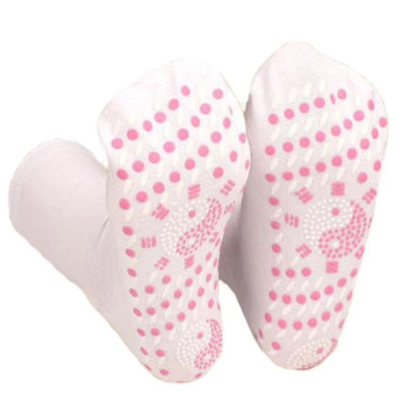 Chaussettes magnétiques auto-chauffantes d'hiver pour hommes, chaussettes chauffantes pour la neige, le Massage de Couple, Pression moyenne, Tube confortable et drôle