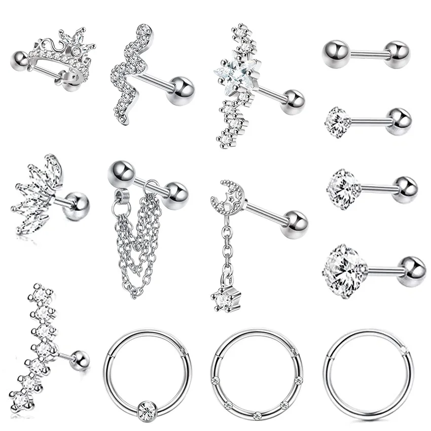 Thumbnail 2 - #55 Latest Stud Earrings Offers