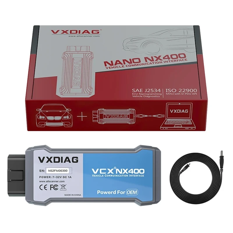 VXDIAG VCX NANO for TOYOTA/Lexus J2534 Programming Techstream For Lexus Auto Diagnostic Tools ECU Coding Code Reader Scanner