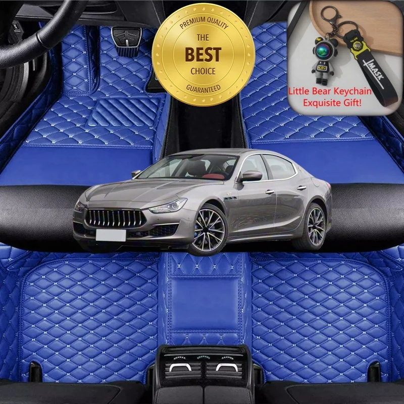 

Customized Fit for Maserati Ghibli M157 Car Floor Mats Car Accessories Tailored Luxury Auto Carpet Mats Left/Right-hand Drive