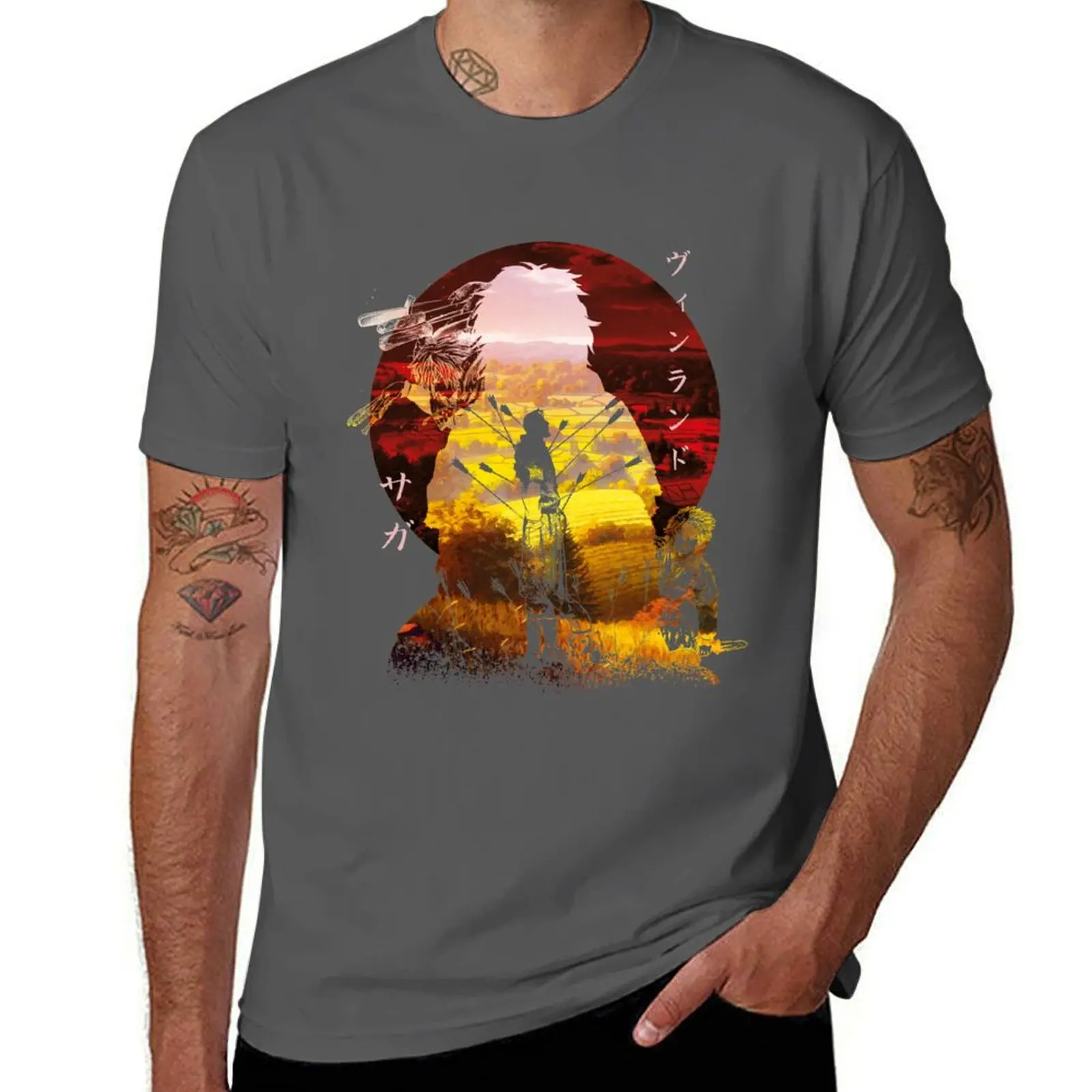 

THORFINN - VINLAND SAGA T-Shirt man tshirt g man t shirts for men t shirts for man graphic vintage T-Shirt