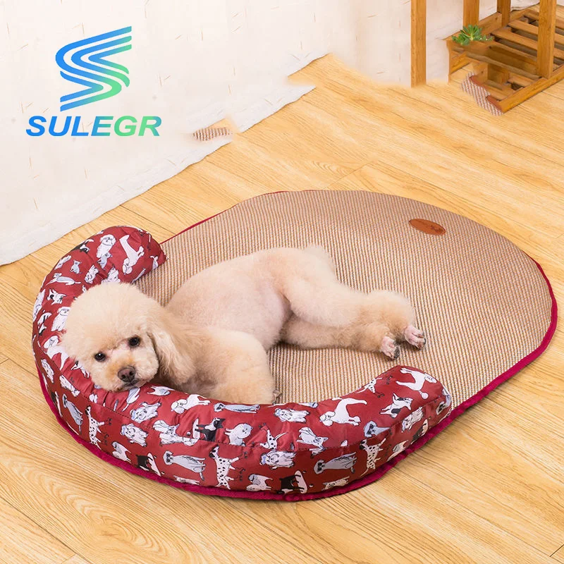 SULEGR Dog Ice Mat Cat Bed Dog Mat Cat Cool Mat Dog Mat Summer Sleeping Warm Nest Pet Supplies Bed and Sleeping Mat