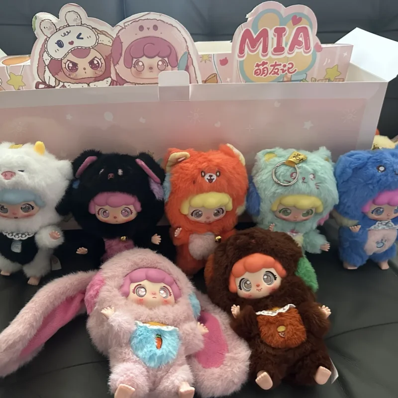 

Подлинная новая серия Baby Three Mia Cute Friends, плюшевая слепая коробка, модная игра, милая кукла, орнамент, коллекция, загадочная коробка, подарок