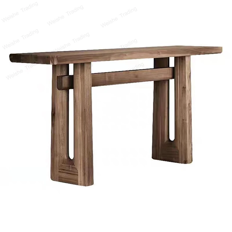 Mesas de Consola de Diseño Único y Estético, Mesa de Consola Elegante y Minimalista, Mesa de Recibidor de Entrada, Muebles para Sala de Estar