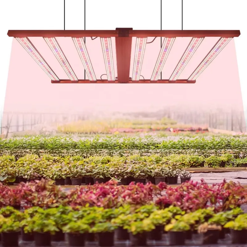 طوي الطيف الكامل 1000 واط LED تنمو ضوء عالية الكفاءة عكس الضوء النبات تنمو مصباح ليد للنباتات المزهرة