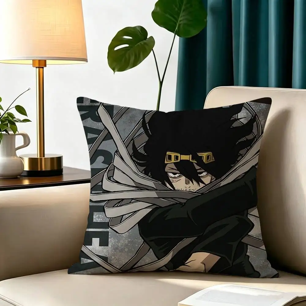 Anime-e Shota-a Aizawa  Square Double-Sided printed Pillow Case Bedroom Bedside Pillow Sofa Cushion Cover