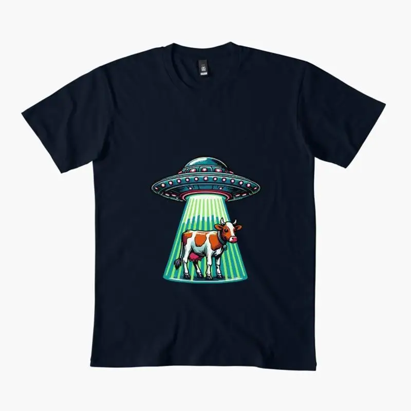 UFO Cow Abduction Premium T-Shirt