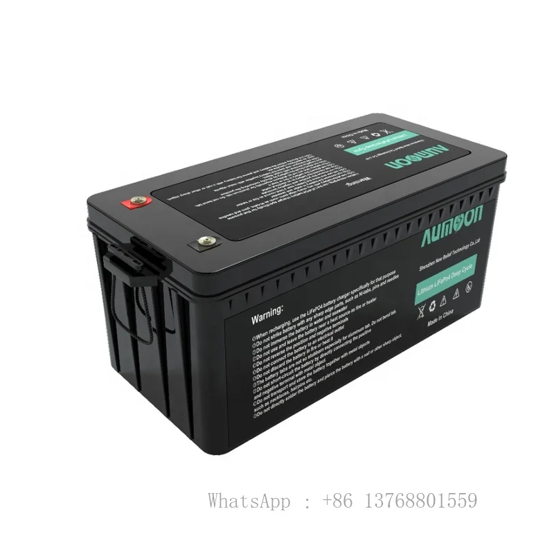 OEM Cheap Solar Battery 12.8A/200AH Fortable Lifepo4 Storage Batteries Lithium Ion