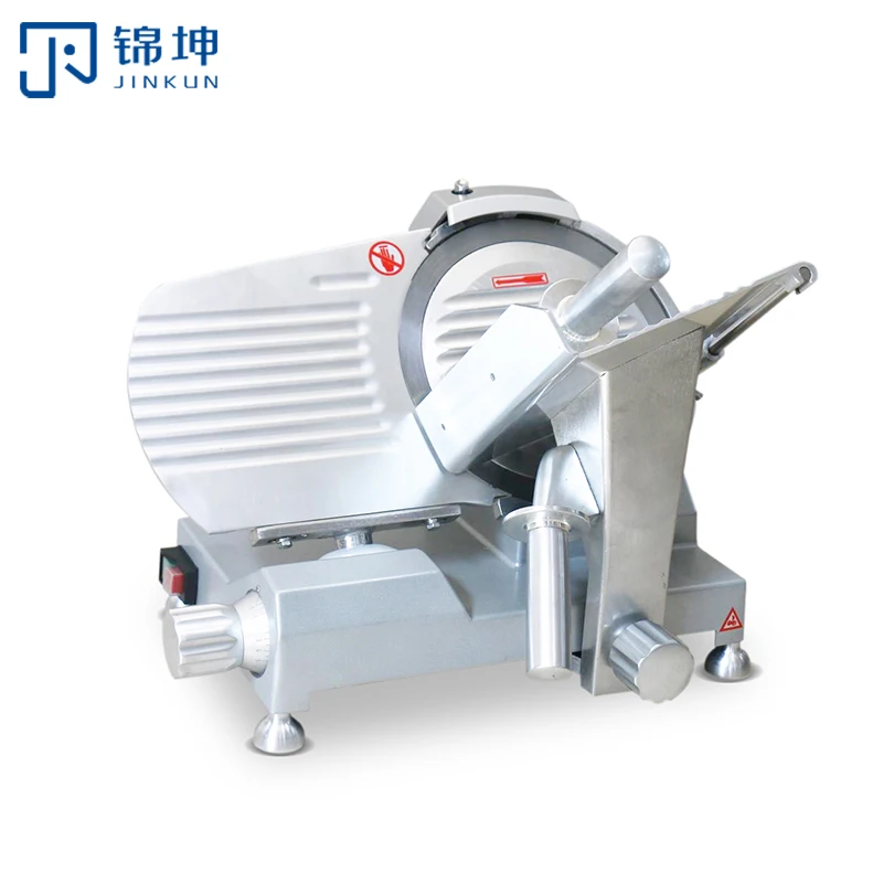 250ES-10 240W Semi-Automatic Electric Motor Meat Slicer For Home Use And Farm Designed For Slicing Frozen Meat Food Slicer