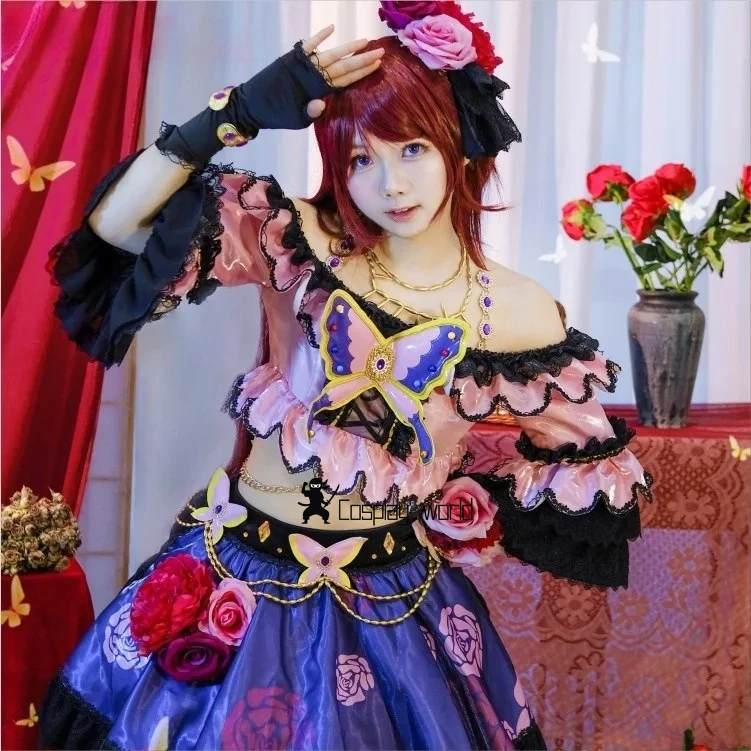 

Ran Shibuki Cosplay costume Halloween Christmas Role Playing Party Comic Woman Size S-XXL Game Souls Exquisite props