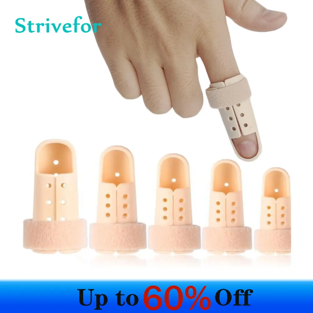 

Trigger Finger Splint Fixing Brace Adjustable Straighten Sprain Dislocation Pain Relief Corrector Support for Arthritis Injury